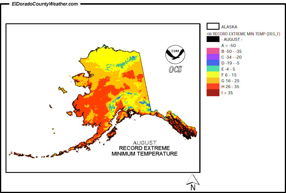 Alaska Annual Record Extreme Minimum Temperature